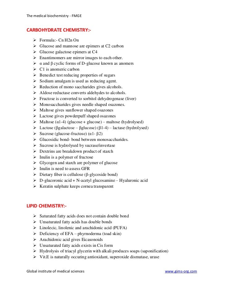 high yield biochemistry
